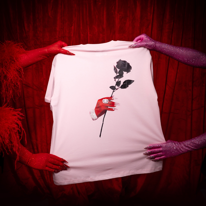 CAMISETA SERENATA DA GG ROSA