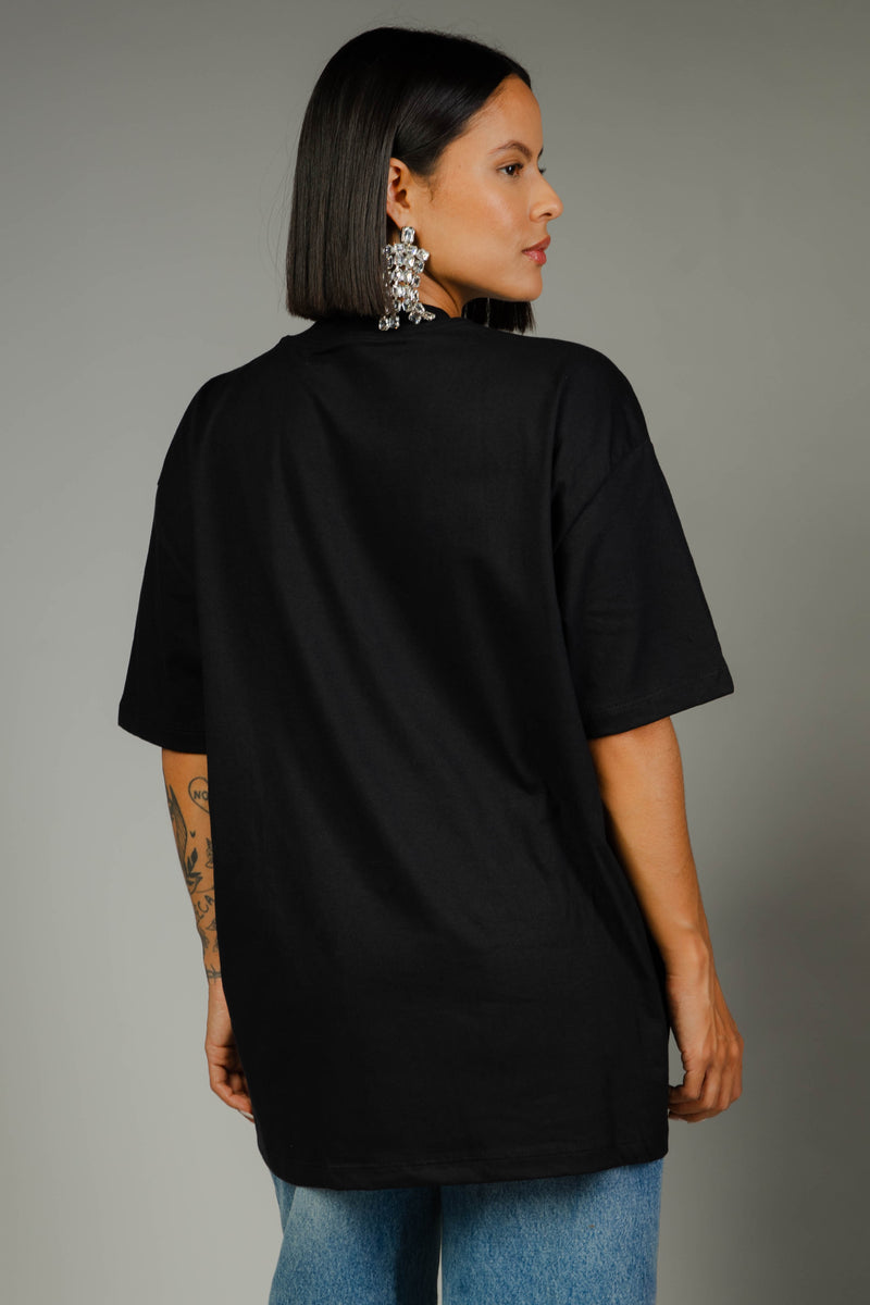 CAMISETA SERENATA DA GG CORAÇÃO - PRETO
