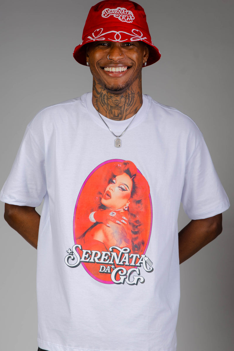 CAMISETA SERENATA DA GG GLÓRIA - BRANCO