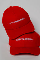 BONÉ EU APOSTO UM BEIJO